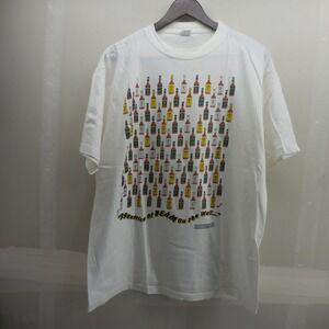 Vintage 1994 Jim Beam 99 Bottles of Beam on the Wall T-Shirt White XL Whiskey